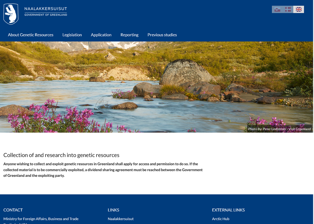 Greenland Focuses on Genetic Resources, Launches New Portal for Researchers